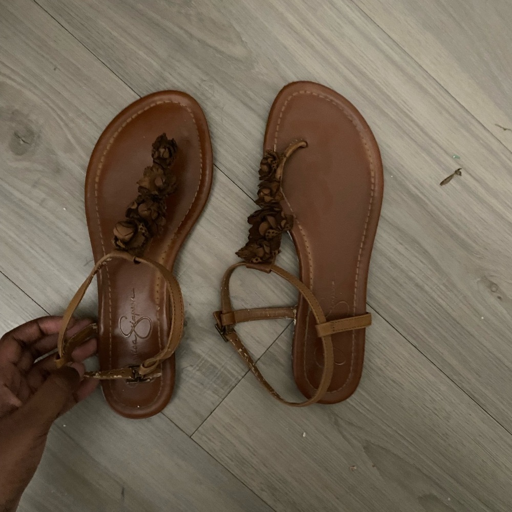 Jessica Simpson Brown Sandals